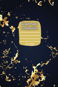 Graph Paper Composition 8.5'' x 11'', 100 pages