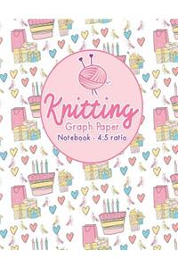 Knitting Graph Paper Notebook - 4