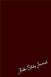Bible Study Journal