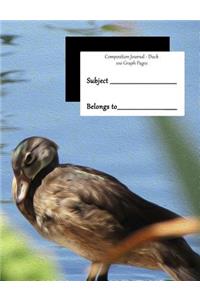 Composition Journal Duck 100 Graph Pages