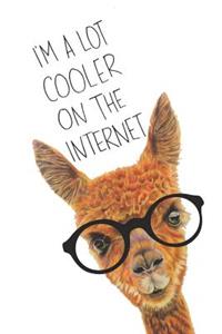 I'm a Lot Cooler on the Internet: Dot Grid Creative Writing Journal