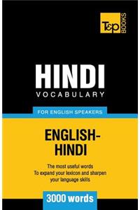 Hindi vocabulary for English speakers - 3000 words