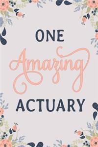 One Amazing Actuary