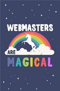 Webmasters Are Magical Journal Notebook