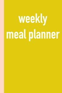 Weekly Meal Planner