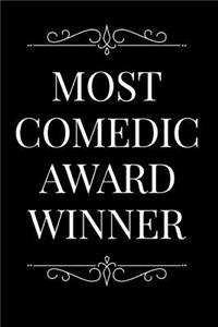 Most Comedic Award Winner