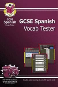 GCSE Spanish Interactive Vocab Tester - DVD-ROM and Vocab Book