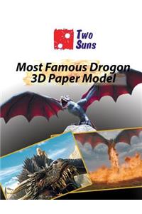 Most Famous Drogon 3D Paper Model