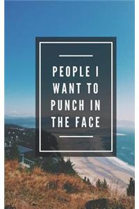 People I Want To Punch In The Face (Notebook)