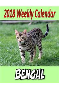 2018 Weekly Calendar Bengal
