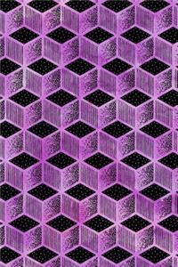 Journal Notebook Cubes Pattern 8