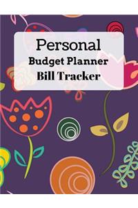 personal budget planner and Bill Tracker: With Calendar 2018-2019, income list, Weekly expense tracker, Bill Planner, Financial Planning Journal Expense Tracker Bill Organizer Notebook Busin