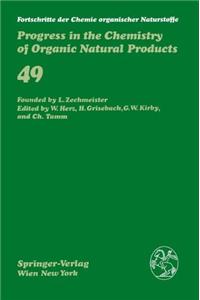 Fortschritte der Chemie Organischer Naturstoffe / Progress in the Chemistry of Organic Natural Products