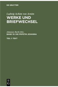 Die Papstin Johanna