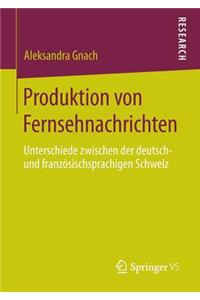 Produktion Von Fernsehnachrichten