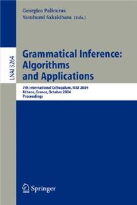 Grammatical Inference: Algorithms and Applications