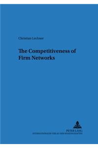 Competitiveness of Firm Networks