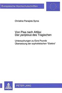 Von Pisa nach Attika: Der «periplous» des Tragischen