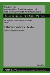 Estudios Sobre El Texto