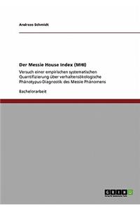 Messie House Index (MHI)