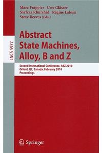 Abstract State Machines, Alloy, B and Z