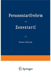 Personentarifreform Und Zonentarif