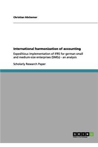 International harmonization of accounting