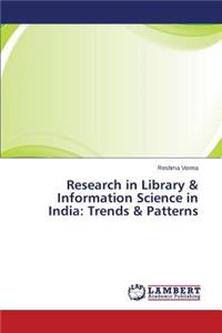 Research in Library & Information Science in India