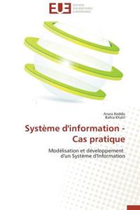 Système d'Information - Cas Pratique