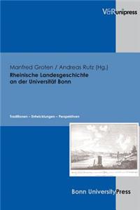 Rheinische Landesgeschichte an der UniversitÃ¤t Bonn
