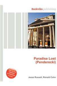Paradise Lost (Penderecki)