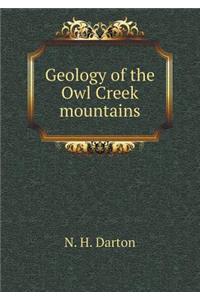 Geology of the Owl Creek Mountains