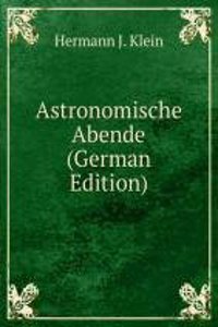 Astronomische Abende (German Edition)