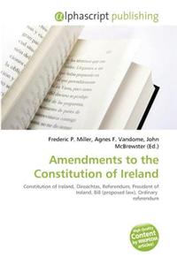 Amendments to the Constitution of Ireland