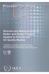 Sources and measurements of radon and radon progeny applied to climate and air quality studies