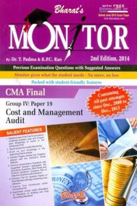Monitor For Cma Final, Group Iv: Paper 19: Cost And Management Audit