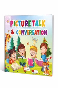 Picture Talk & Conversation: Activity Book for Kids - kids learning books, Learning Adventures, Activity Book for Children for kids Ages 3-12