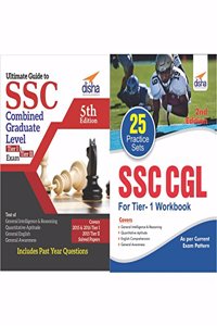 Crack SSC CGL (Tier I & Tier II) Exam (Guide + 25 Practice Sets)
