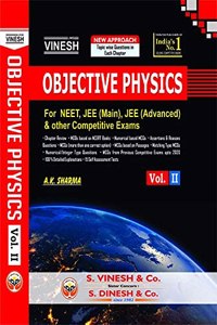 Vinesh Objective Physics Vol.II (For NEET,JEE(Main),JEE(Advance) and Other Competitive Exams in 2024-25)