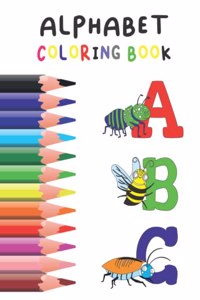 ✐ Alphabet Coloring Book for Toddlers ✐