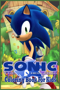 Sonic The Hedgehog coloring book for kids