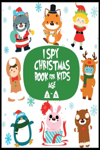 I spy christmas book for kids age 2-5