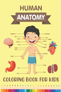 Human Anatomy Coloring Book for Kids