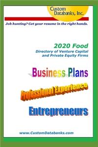 2020 Food Directory of Venture Capital and Private Equity Firms