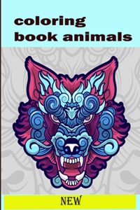 coloring book animals
