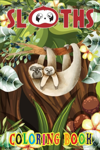 Sloths Coloring Book