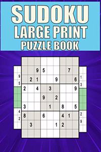 Sudoku Large Print puzzle Book