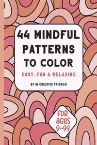 44 Mindful Patterns to Color