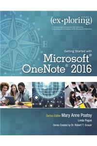 Exploring Getting Started with Microsoft Onenote 2016