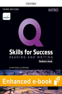 Q: Skills for Success Intro Level Reading and Writing Student Book E-Book